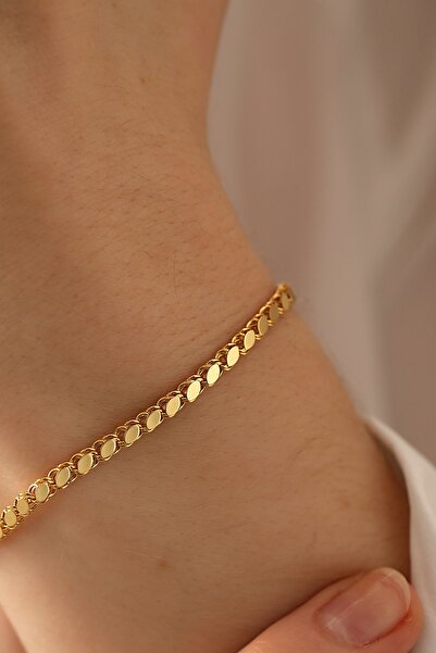 MİLET KUYUMCULUK 14 Ayar Altın Pul Bileklik