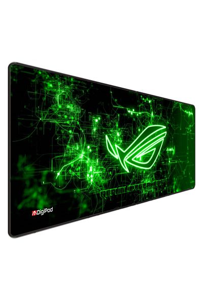 Digipod لوحة ماوس ألعاب مقاس 90x40 Xxl لوحة ماوس ألعاب كبيرة بقاعدة مضادة للانزلاق بسُمك 4 مم