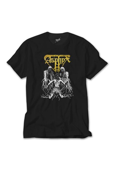 Z zepplin Asphyx Black T-Shirt