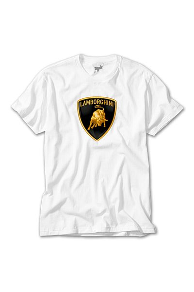 Z zepplin Lamborghini Classic Λευκό T-Shirt