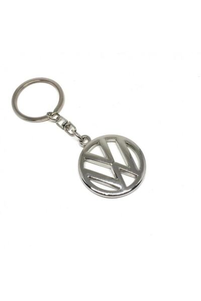 Özdemir Aksesuar سلسلة مفاتيح سيارة معدنية من فولكس فاجن كروم