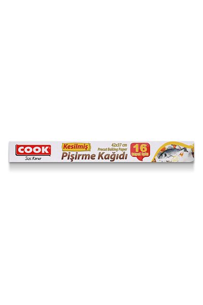 COOK Uncut Oily Baking Paper 16 Sheets
