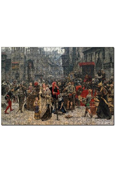 Cakapuzzle Cakasepetim Carl Gustaf Hellqvist Medieval Official Marketplace 10...