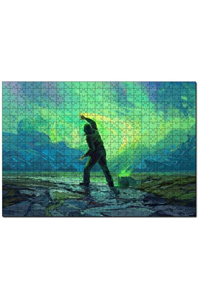 Cakapuzzle Cakasepetim the Man Who Paints the Sky 255 Piece Puzzle Jigsaw Puz...