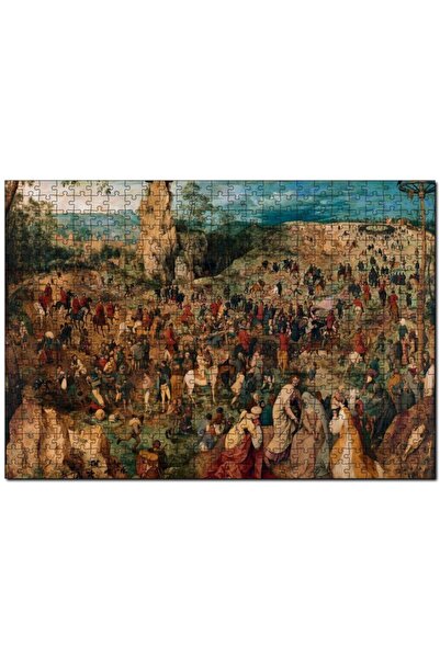 Cakapuzzle Dini Tablo Pieter Bruegel 255 Parça Puzzle Yapboz Mdf (ahşap)