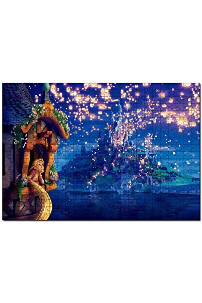 Cakapuzzle Rapunzel Masalı Ve Şato 500 Parça Puzzle Yapboz Mdf (ahşap)