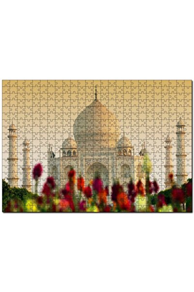 Cakapuzzle تاج محل عن قرب 255 قطعة لغز الصور المقطوعة Mdf (خشب)