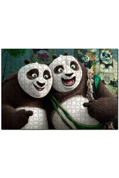 Cakapuzzle Neşeli Kung Fu Panda 3 120 Parça Puzzle Yapboz Mdf (ahşap)