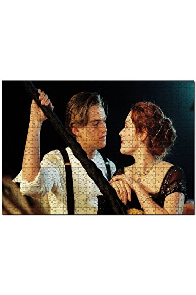 Cakapuzzle Cakasepetim Titanic Jack and Rose Love 1000 Piece Puzzle Jigsaw Md...