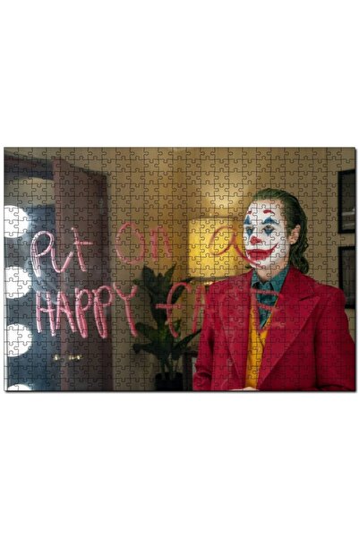 Cakapuzzle Cakasepetim Mutlu Bir Yüz Takın Ayna Yazısı Joker 120 Parça Puzzle...