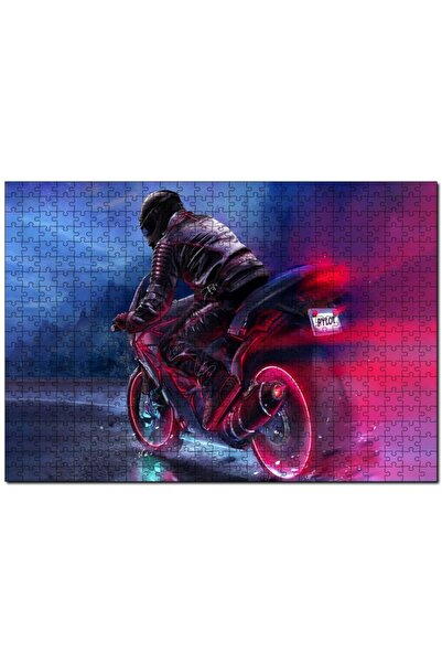 Genel Markalar Cakasepetim Racing Motorsiklet İllüstrasyon 255 Parça Puzzle Y...