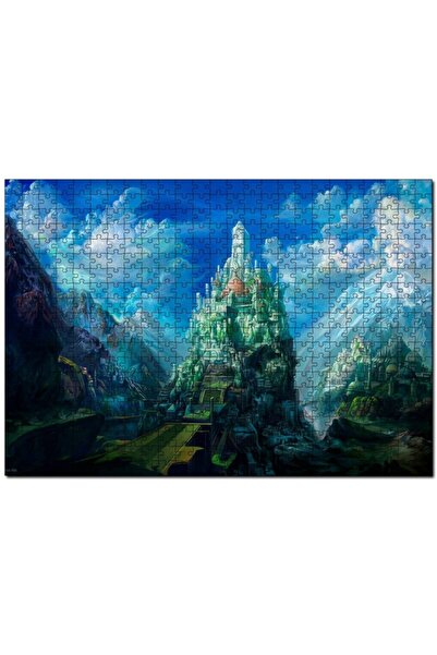 Cakapuzzle Cakasepetim Fantastic Tower City and Clouds 255 Piece Puzzle Jigsa...