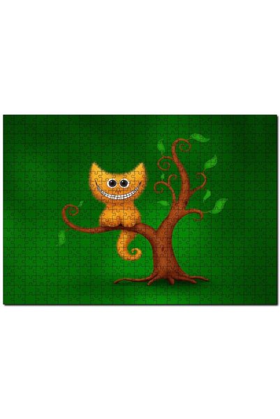 Cakapuzzle Cakasepetim 255 Piece Puzzle Jigsaw Puzzle Mdf (Wood) with Cheshir...