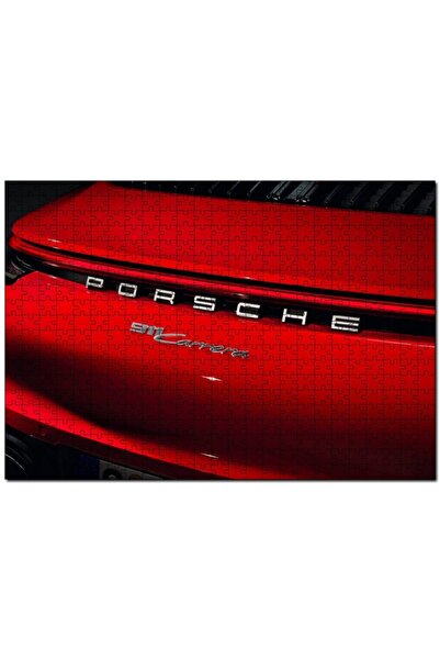 Cakapuzzle ألغاز بورش 911 كاريرا الخلفية القريبة المكونة من 120 قطعة من خشب MDF