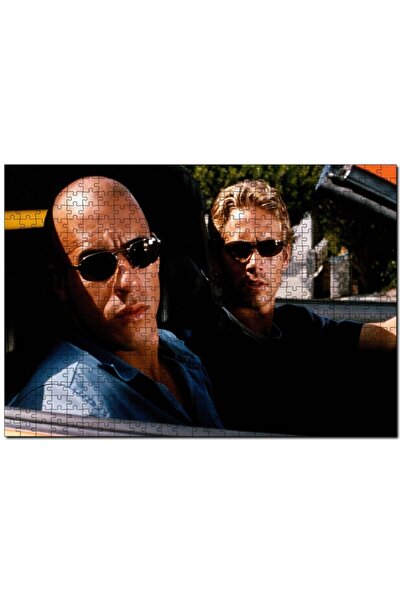 Cakapuzzle Fast And Furious Walker Ve Diesel Yarışıyor 1000 Parça Puzzle Yapb...