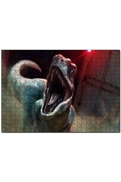 Cakapuzzle Jurassic World Velociraptor Blue 1000 Parça Puzzle Yapboz Mdf(ahşap)
