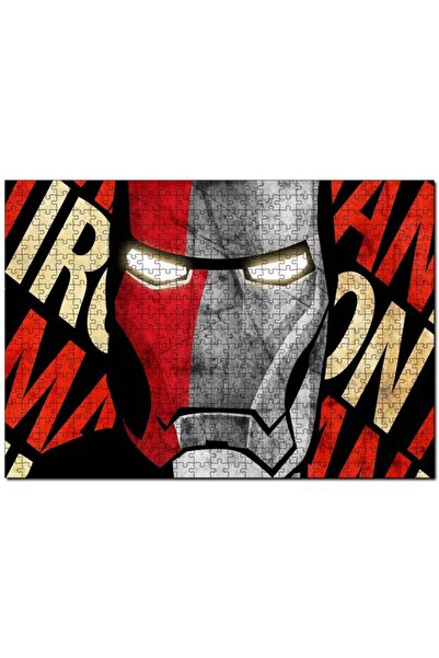 Cakapuzzle لغز الرجل الحديدي ذو الخطة القريبة 1000 قطعة MDF (خشب)