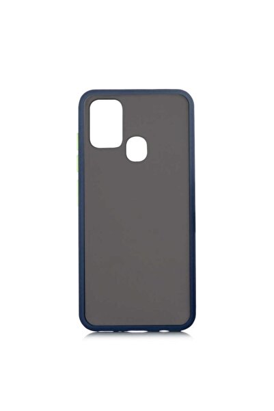 zore Galaxy M31 Kılıf Fri Mat Yüzey Renkli Kenar Kılıf