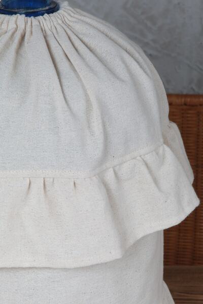 Bedinn Natural Bottle Case Frilly Vintage