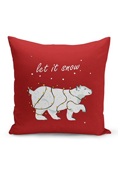 Filamente Двосторонній цифровий друкований чохол на подушку з різдвяним візер...