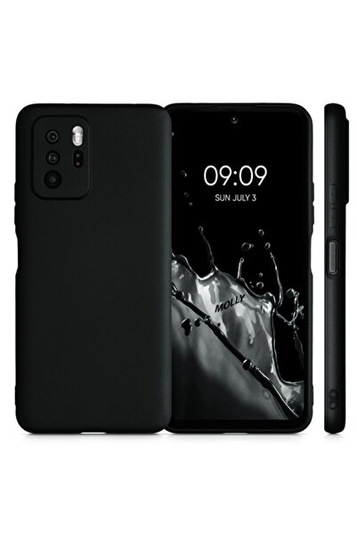 Molly Poco X3 Gt Uyumlu Siyah Guardian Mat Silikon Kılıf
