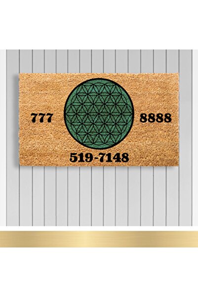 Paspashello , Design Koko Kapı Önü Paspas / Pvc Taban / Model; Her Şey Mümkün...