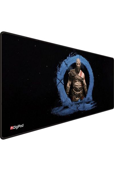 Digipod لوحة ماوس ألعاب مقاس 90x40 Xxl لوحة ماوس ألعاب كبيرة بقاعدة مضادة للانزلاق بسُمك 4 مم