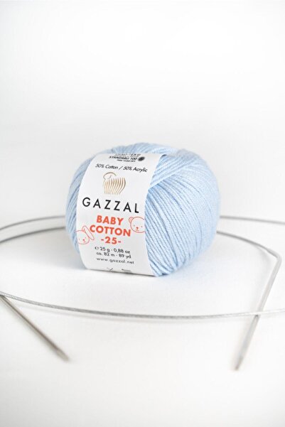 Gazzal Пряжа Baby Cotton 25 гр. Amigurumi, Punch для ручного в'язання, пряжа ...