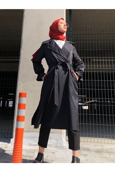 VOLT CLOTHİNG Dámský trenčkot na knoflíky