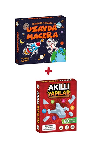 Tes Yayıncılık مغامرة في الفضاء / الهياكل الذكية مجموعة من 2