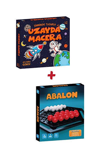 Tes Yayıncılık مغامرة في الفضاء / أبالون مجموعة من 2