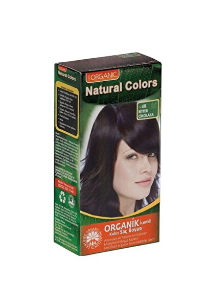 Organic Natural Colors Amonyaksız Boya 4b Bitter Çikolata