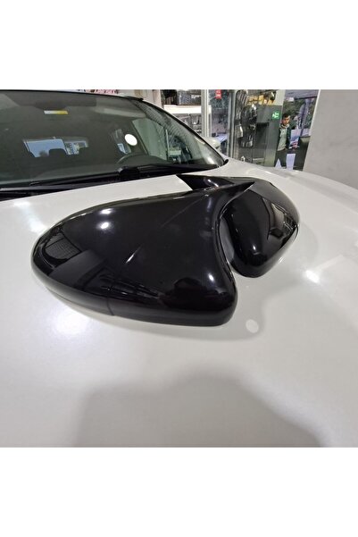 HYM TUNİNG Citroen C3 Yarasa Ayna Kapak, Batman Ayna Kapağı Parlak Siyah, Pia...