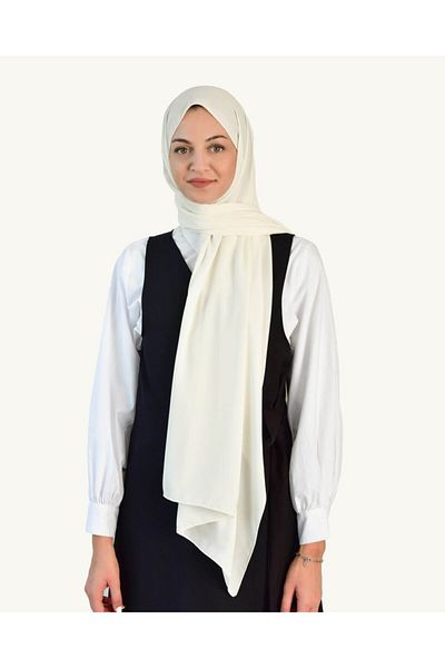 BURDEN IPEK Medina Silk Casual & Stylish Evening Dress Shawl Cream