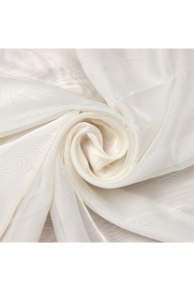 LEVENT ÖZEL Transparent Tulle Curtain Fabric 100x300 Summer