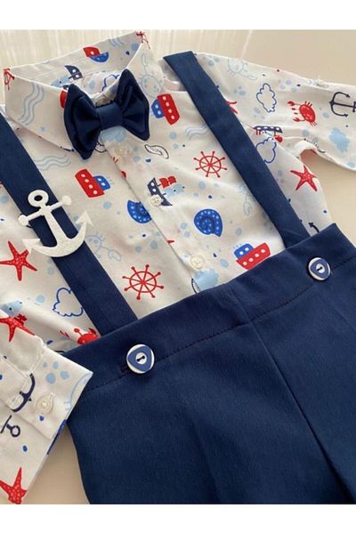 tubibebe Sailor Concept - Shirt and Salopet Set