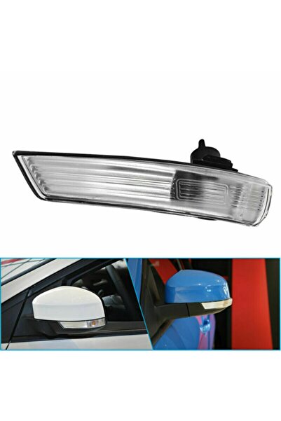Genel Markalar Ford Focus Ayna Sinyali Beyaz Zemin Sağ Sol (2 Adet) 2008-2018