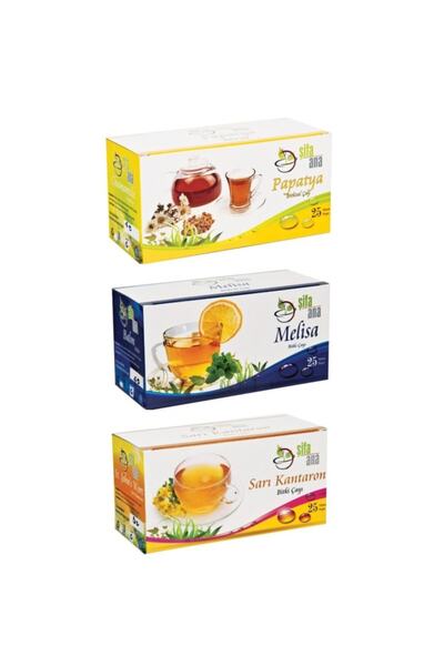 ŞİFA ANA Tea Set (3 Pieces)