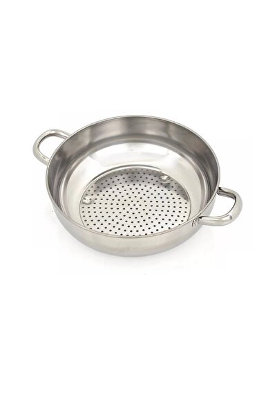 ELEGANCEV مصفاة معكرونة بمقبض ستانلس ( 27 سم )