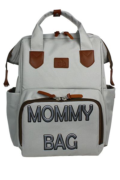 Stylo Mother Baby Care Backpack-ash Gray