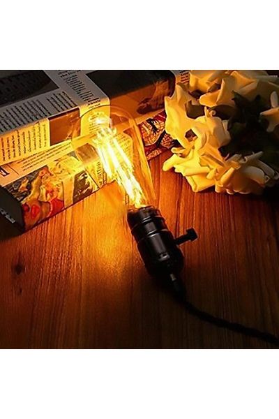 Cata Rustic 4W Led Bulb - E-27 Amber Light Color, Ct-4350