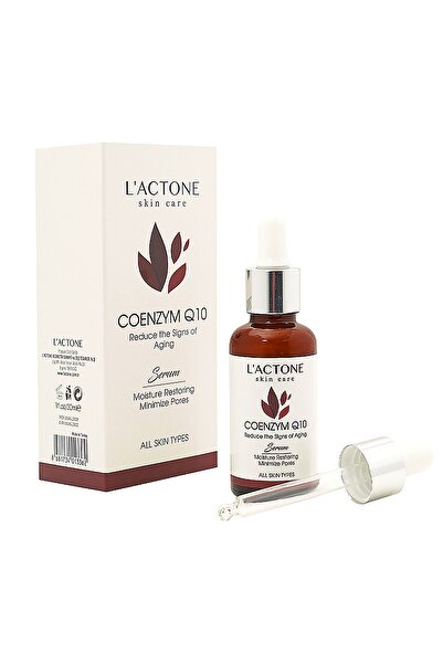 L'ACTONE Koenzim Q10 Aydınlatıcı Cilt Serumu 30 ml (Oje Hediyeli)