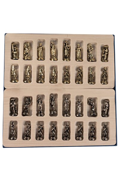 Momento Sanat Metalden Osmanlı Satranç Taşları