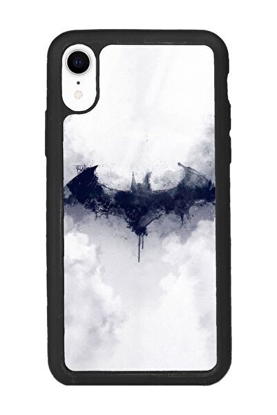 Spoyi Iphone Xr Beyaz Batman Tasarımlı Glossy Telefon Kılıfı