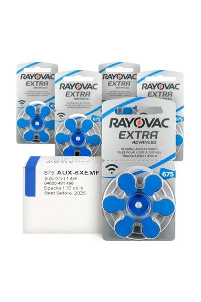 Rayovac Extra  Pil 6x5 30 Adet 675 Numara