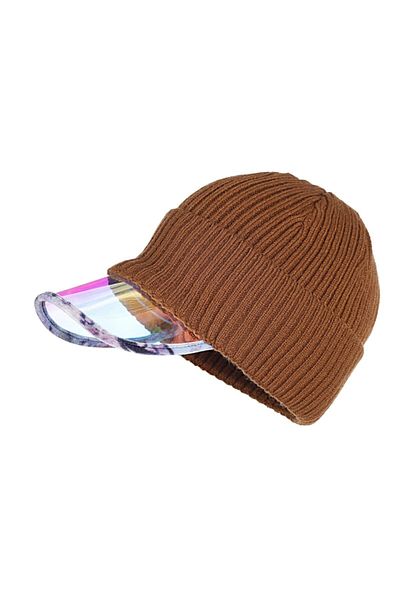 Fonem Women's Hologram Beanie Fo 2044 Tobacco