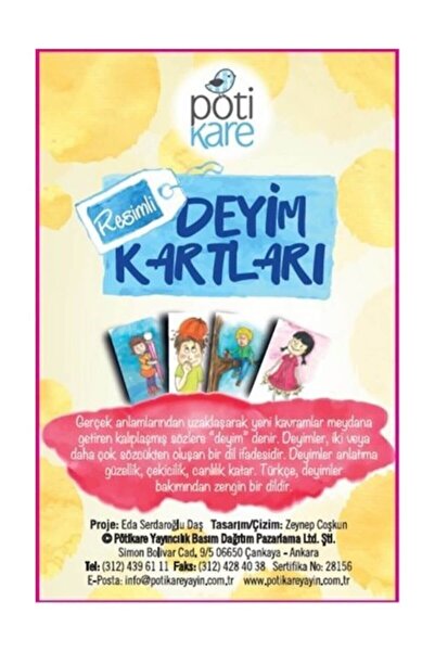 Genel Markalar Resimli Deyim Kartları