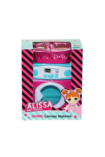 MGS OYUNCAK Brand: Mgs Toy 3921 Mgs, Alissa's Washing Machine Category: House and Kitchen Sets