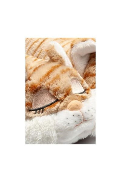 Twigy Yy0313 Tw Pompik Beige Animal Figured Panduf pentru femei