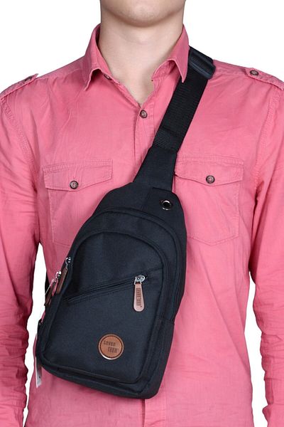 SEVENTEEN Guziden Seven Teen Bodybag Men's Bag Black 3475